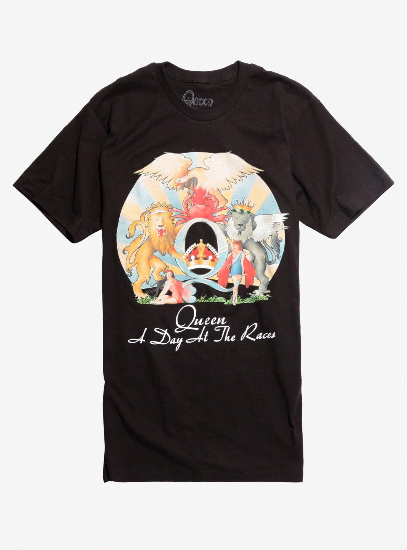 Queen A Day At The Races T-Shirt, BLACK, hi-res