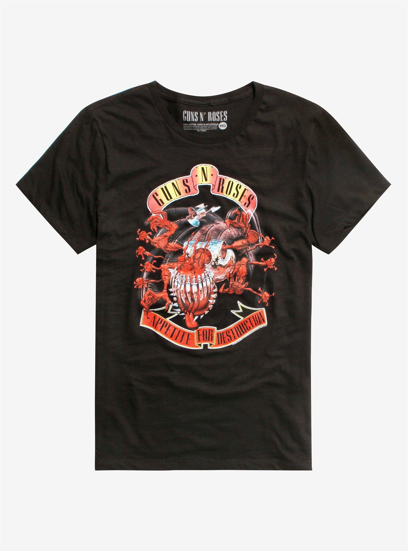 Guns N 'Roses World Tour T-shirt PULL&BEAR