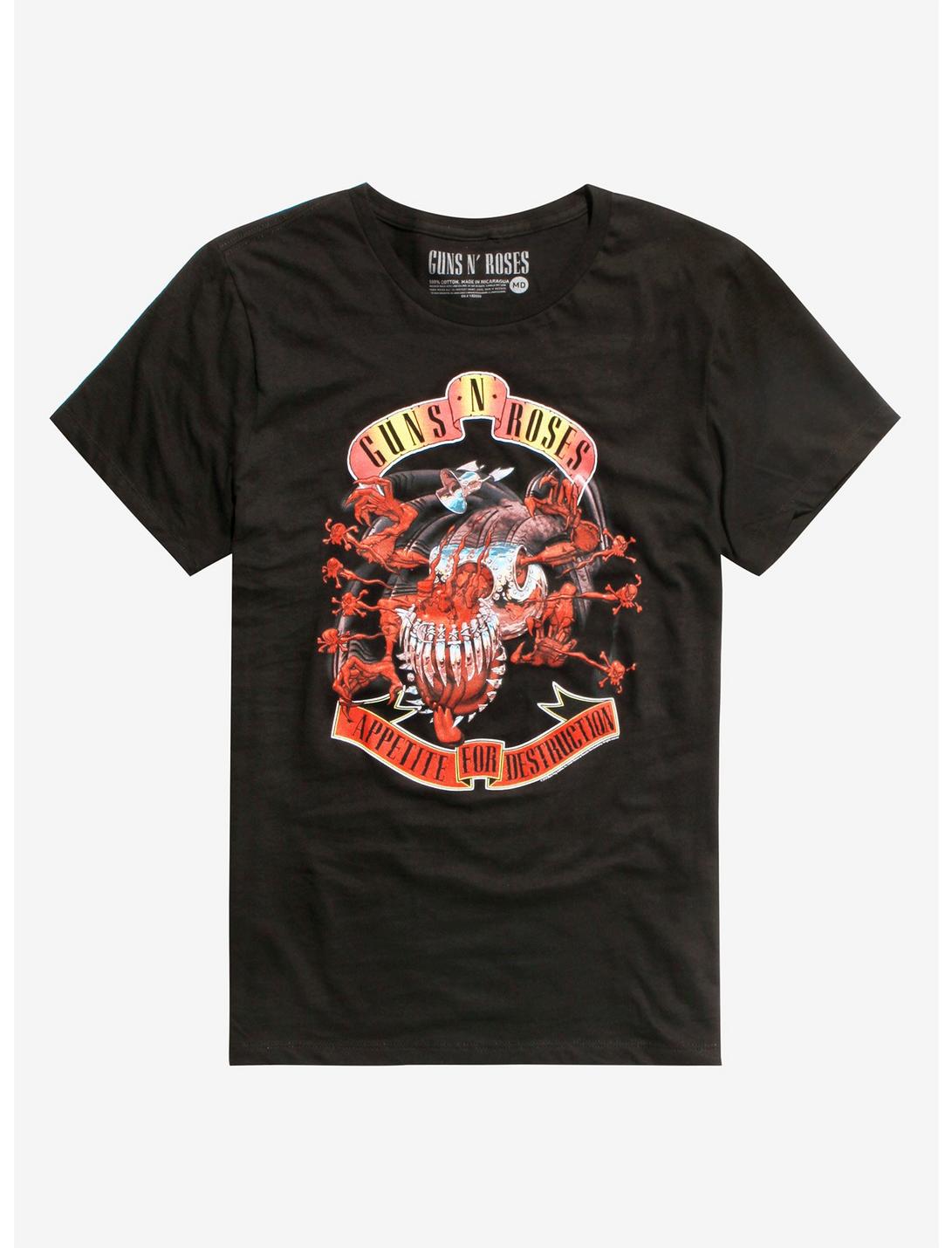 Guns N' Roses Appetite For Destruction Creature T-Shirt, BLACK, hi-res