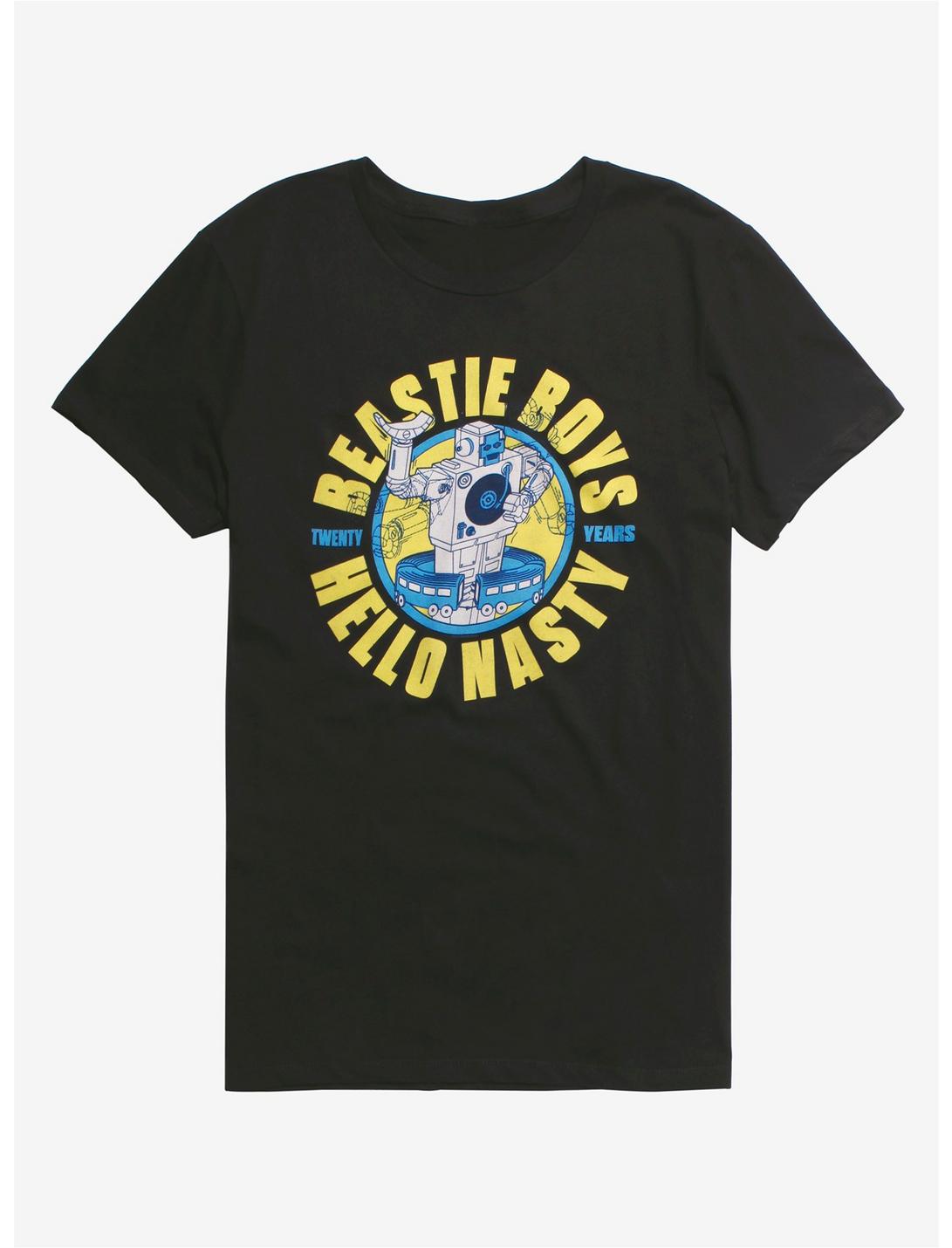 Beastie Boys Hello Nasty Robot T-Shirt, BLACK, hi-res