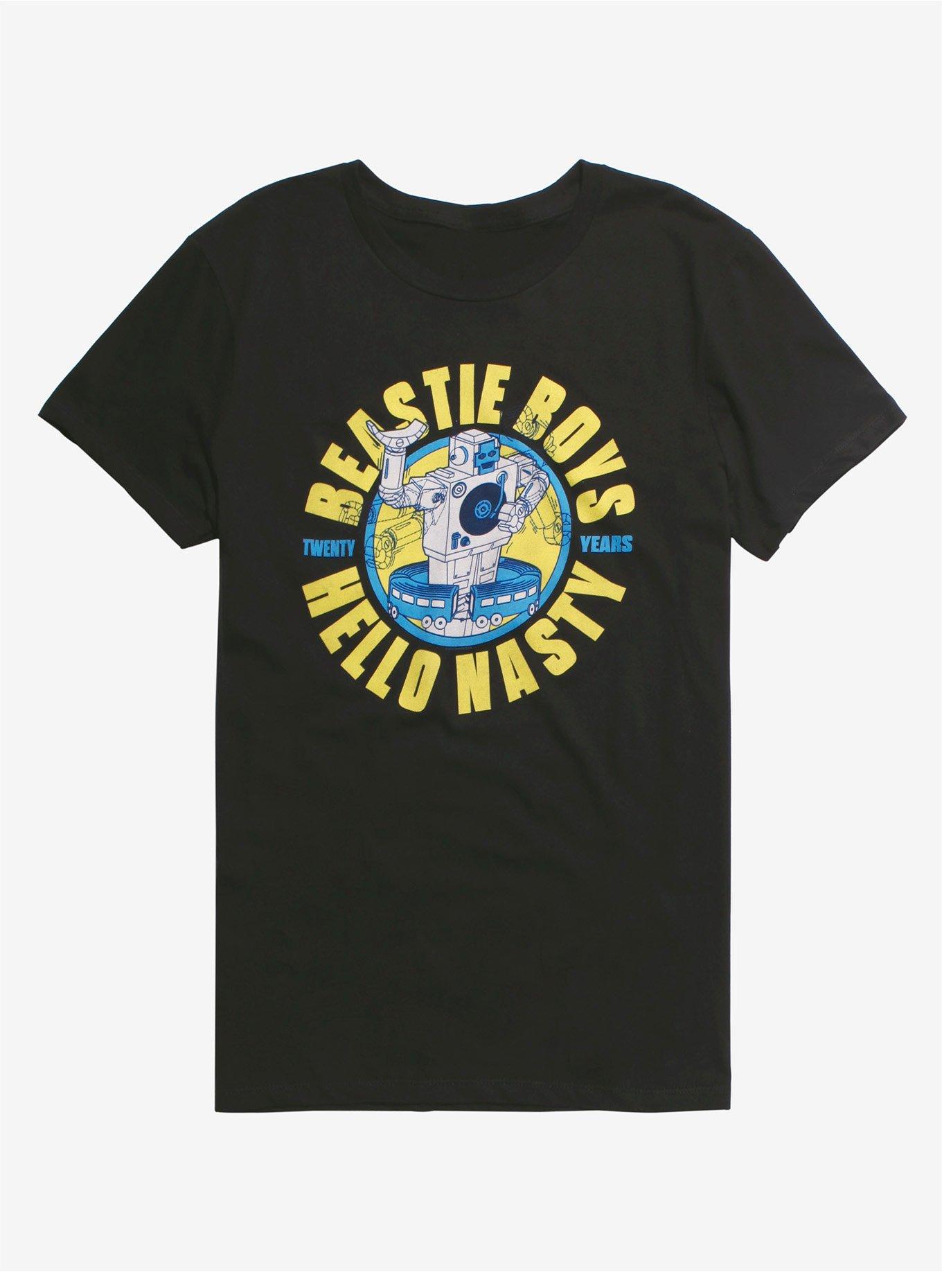 Beastie Boys Hello Nasty Robot T-Shirt, BLACK, hi-res