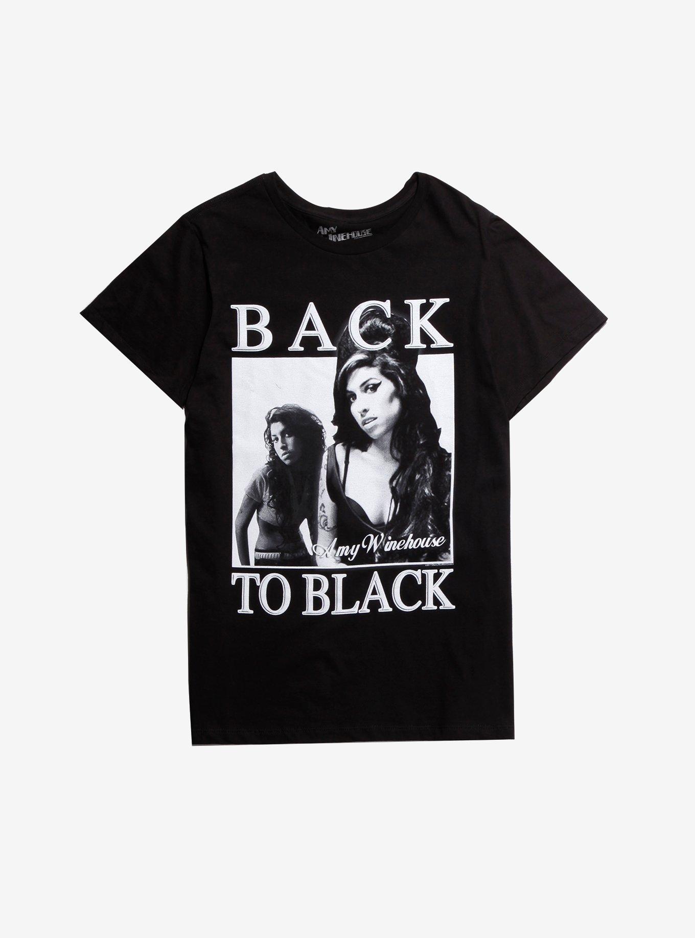 Amy Winehouse Back To Black T-Shirt, BLACK, hi-res