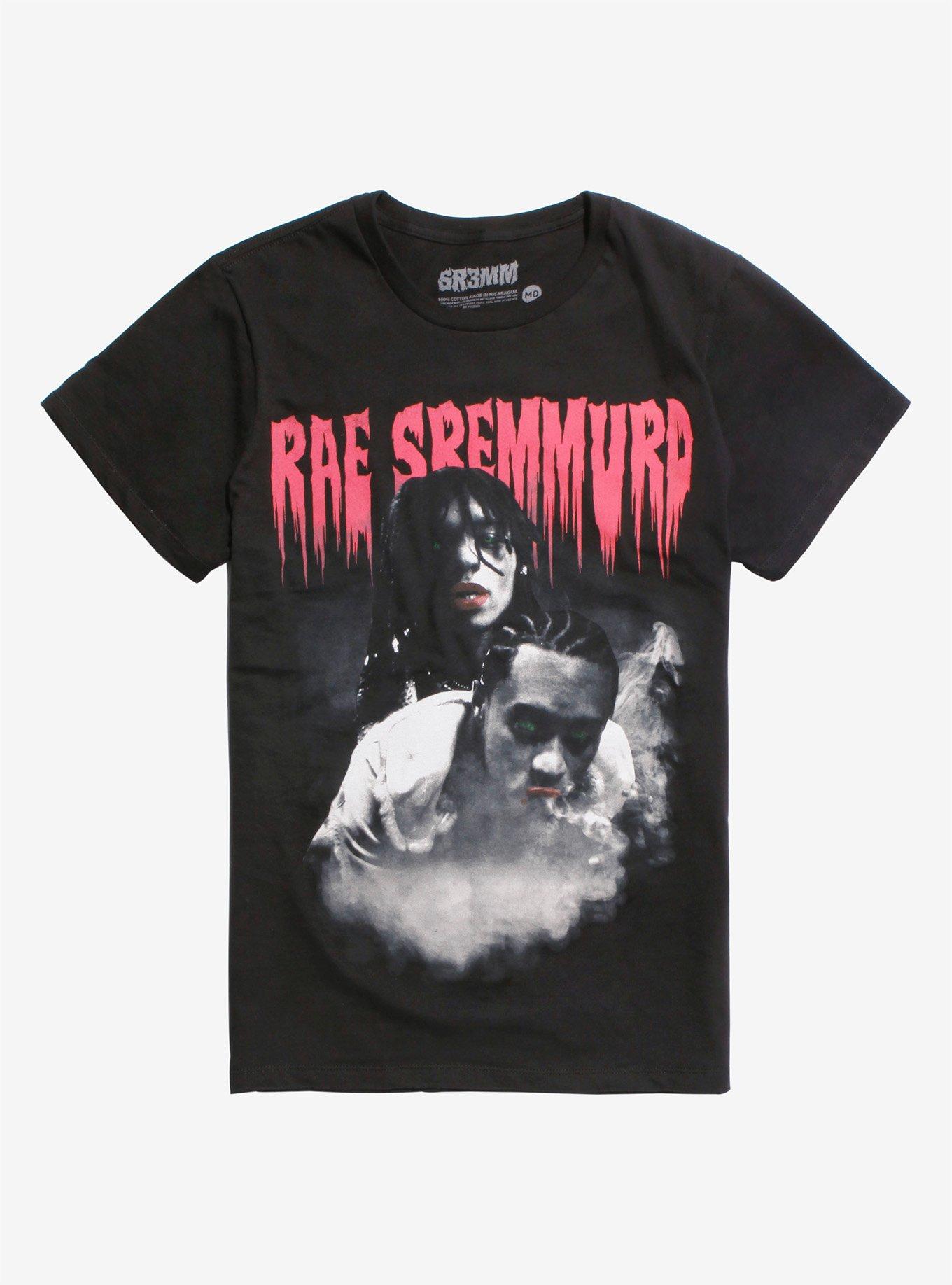 Rae Sremmurd Smoke Photo T-Shirt, BLACK, hi-res