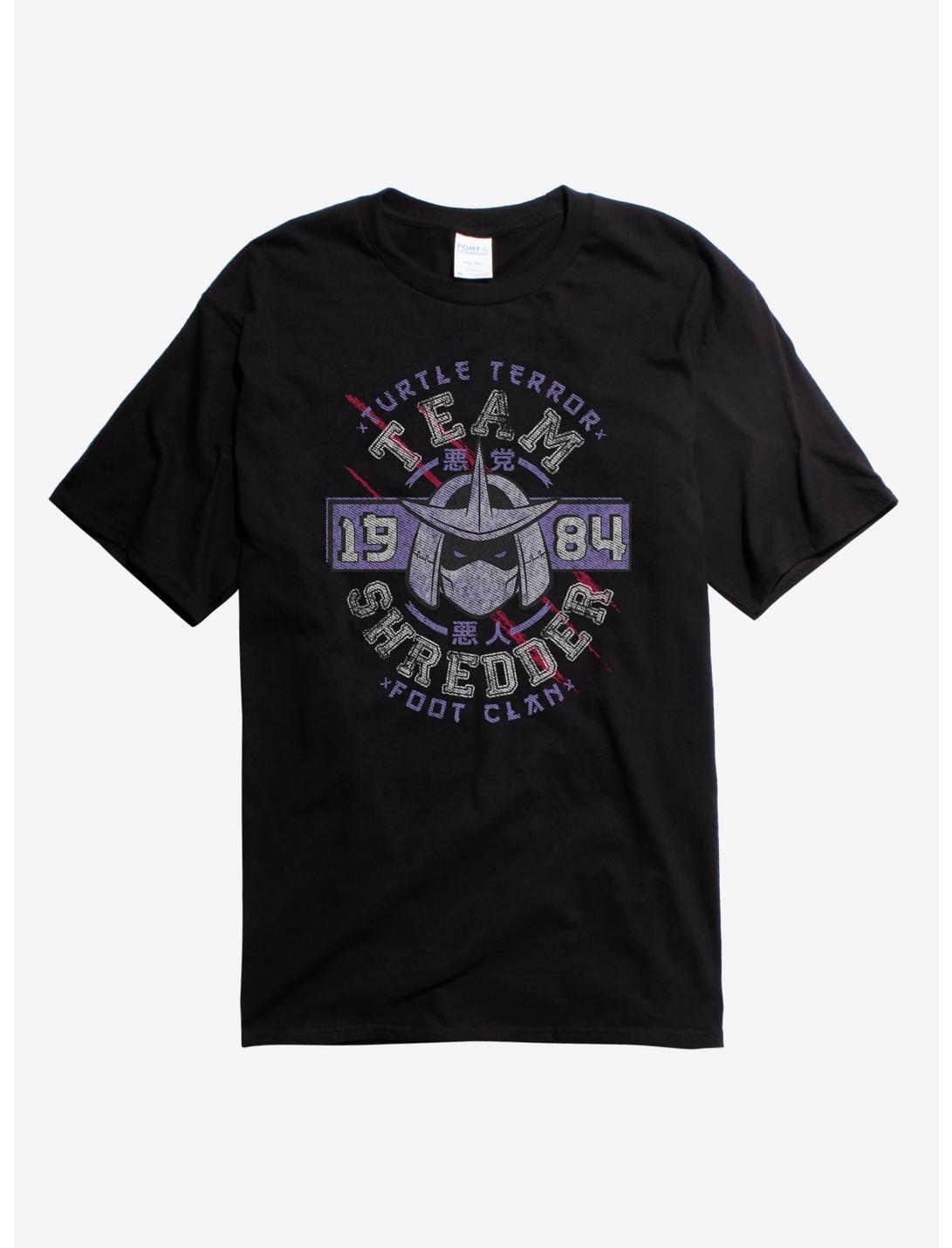 Teenage Mutant Ninja Turtles Team Shredder T-Shirt - BLACK | Hot Topic