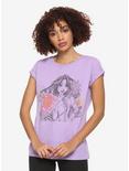 Disney Tangled Rapunzel Flower Sketch Girls T-shirt, MULTI, hi-res