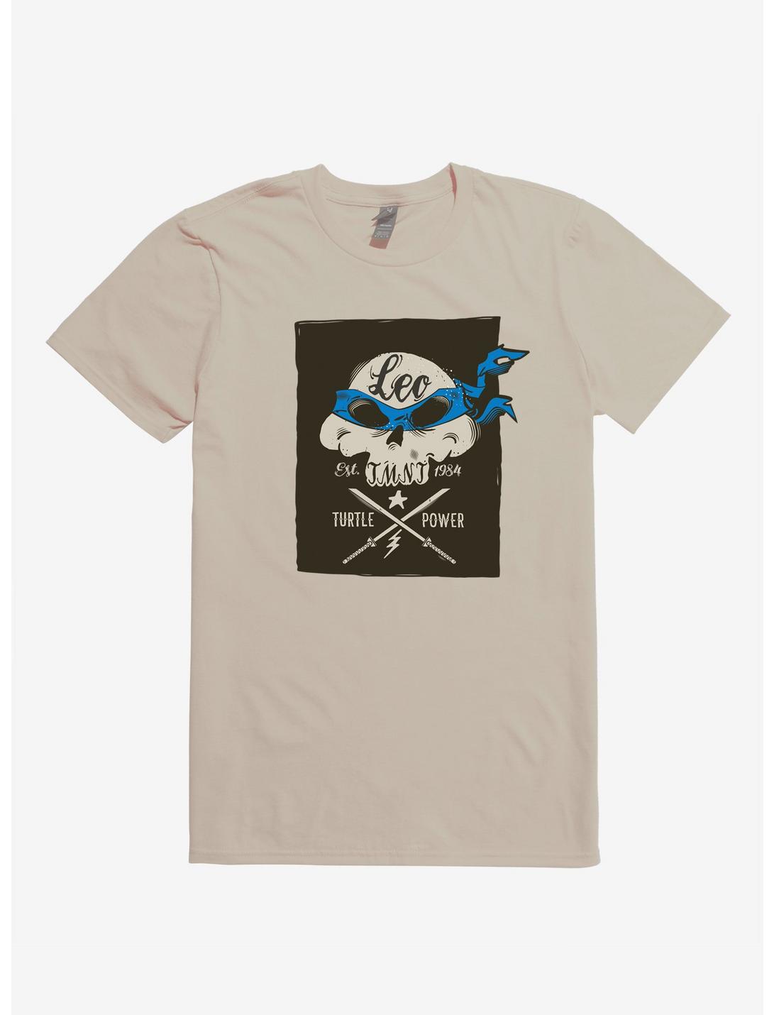 Teenage Mutant Ninja Turtles Leonardo Bandana Skull And Weapons T-Shirt, , hi-res