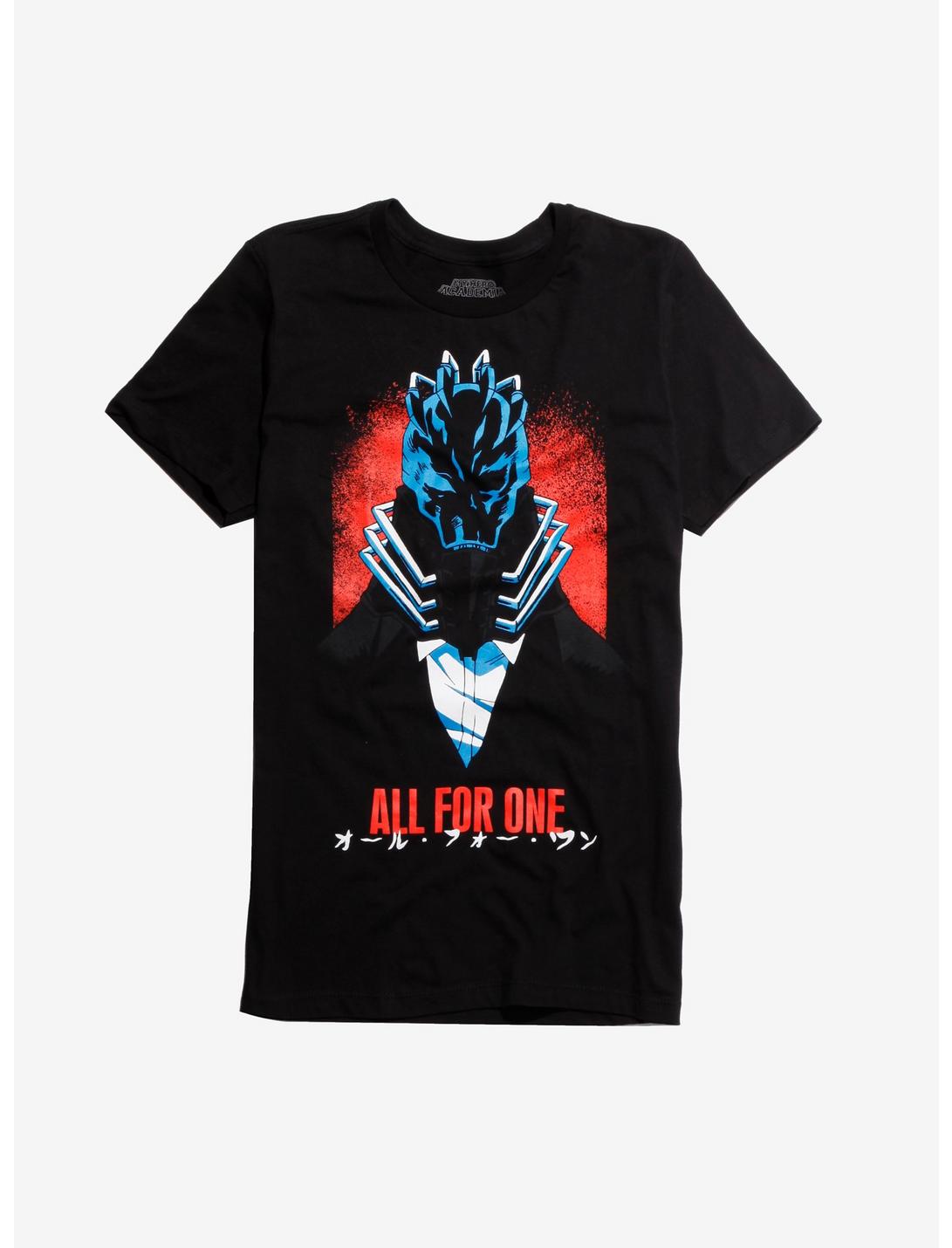 My Hero Academia All For One Symbol Of Evil T-Shirt, BLACK, hi-res
