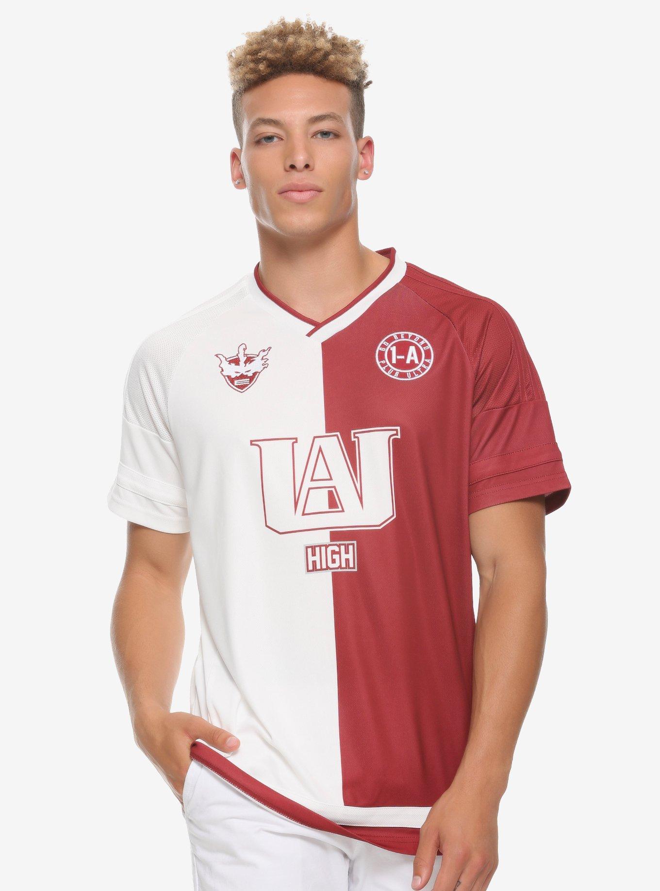 My Hero Academia U.A. High Split Jersey, WHITE, hi-res