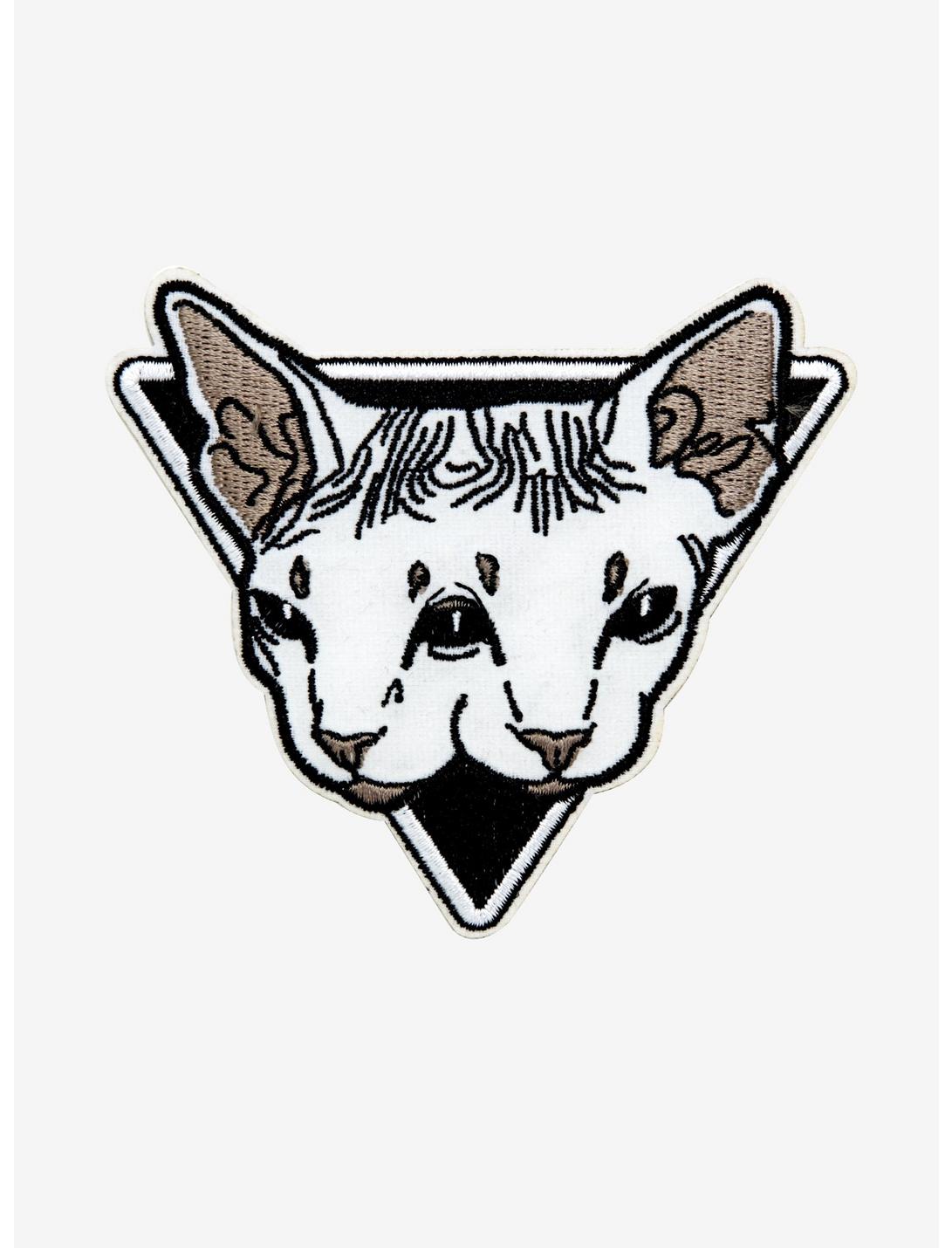 Two-Headed Hairless Cat Patch, , hi-res