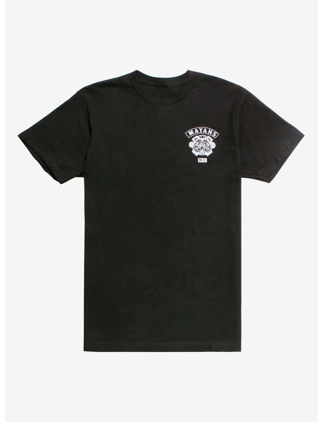 Mayans M.C. Logo T-Shirt, BLACK, hi-res