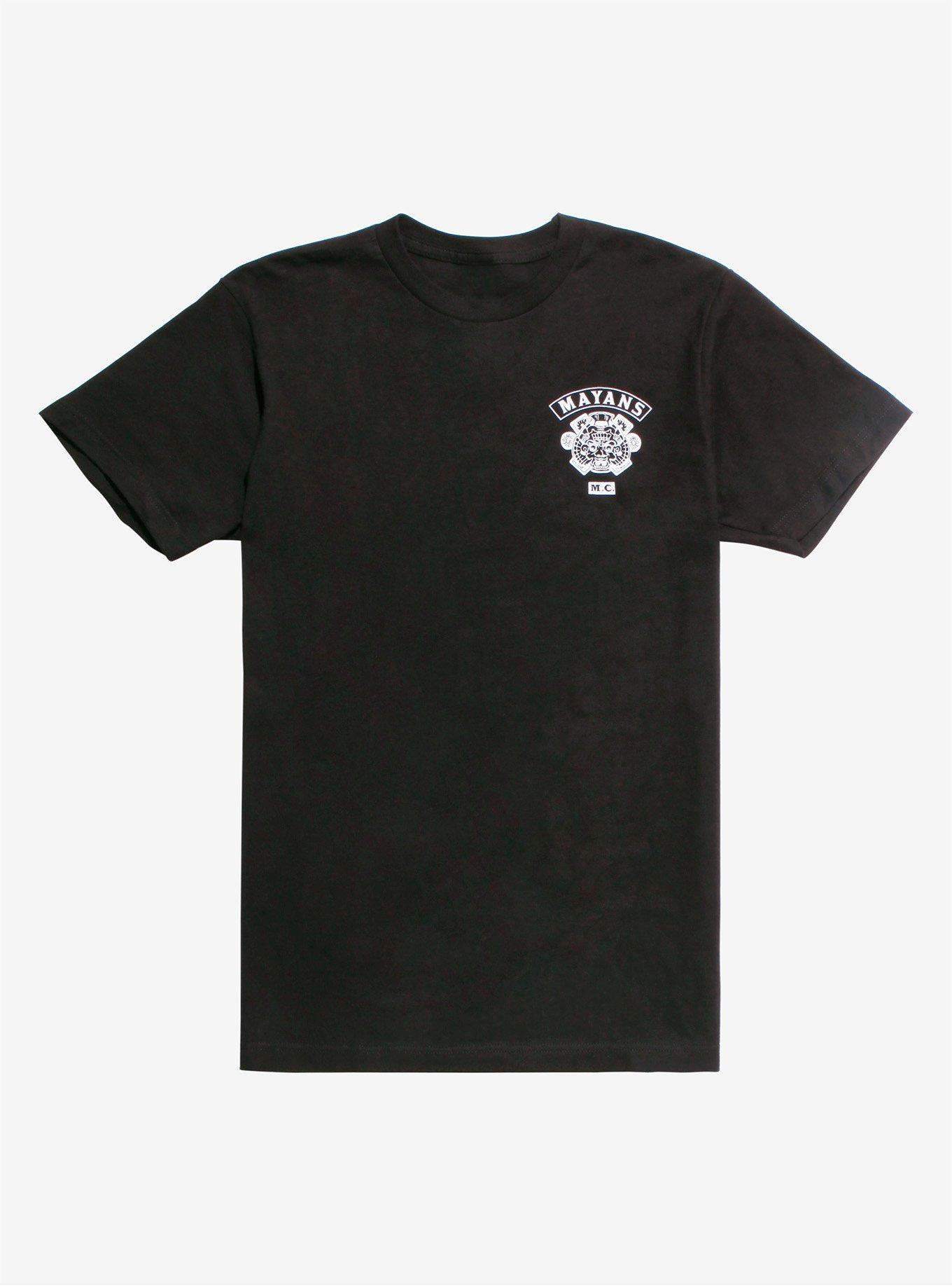 Mayans M.C. Logo T-Shirt, BLACK, hi-res