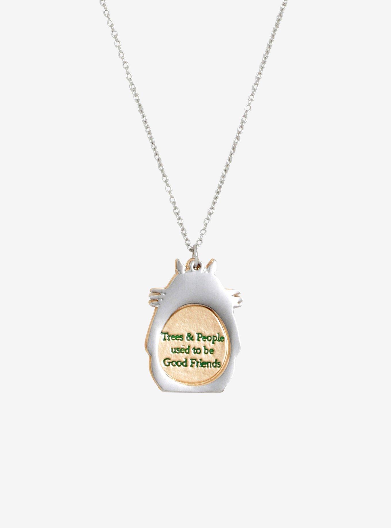 Her Universe Studio Ghibli My Neighbor Totoro Trees & People Layer Necklace, , hi-res