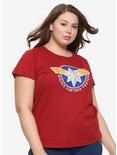 Her Universe Marvel Captain Marvel Cosplay Girls T-Shirt Plus Size, MULTI, hi-res