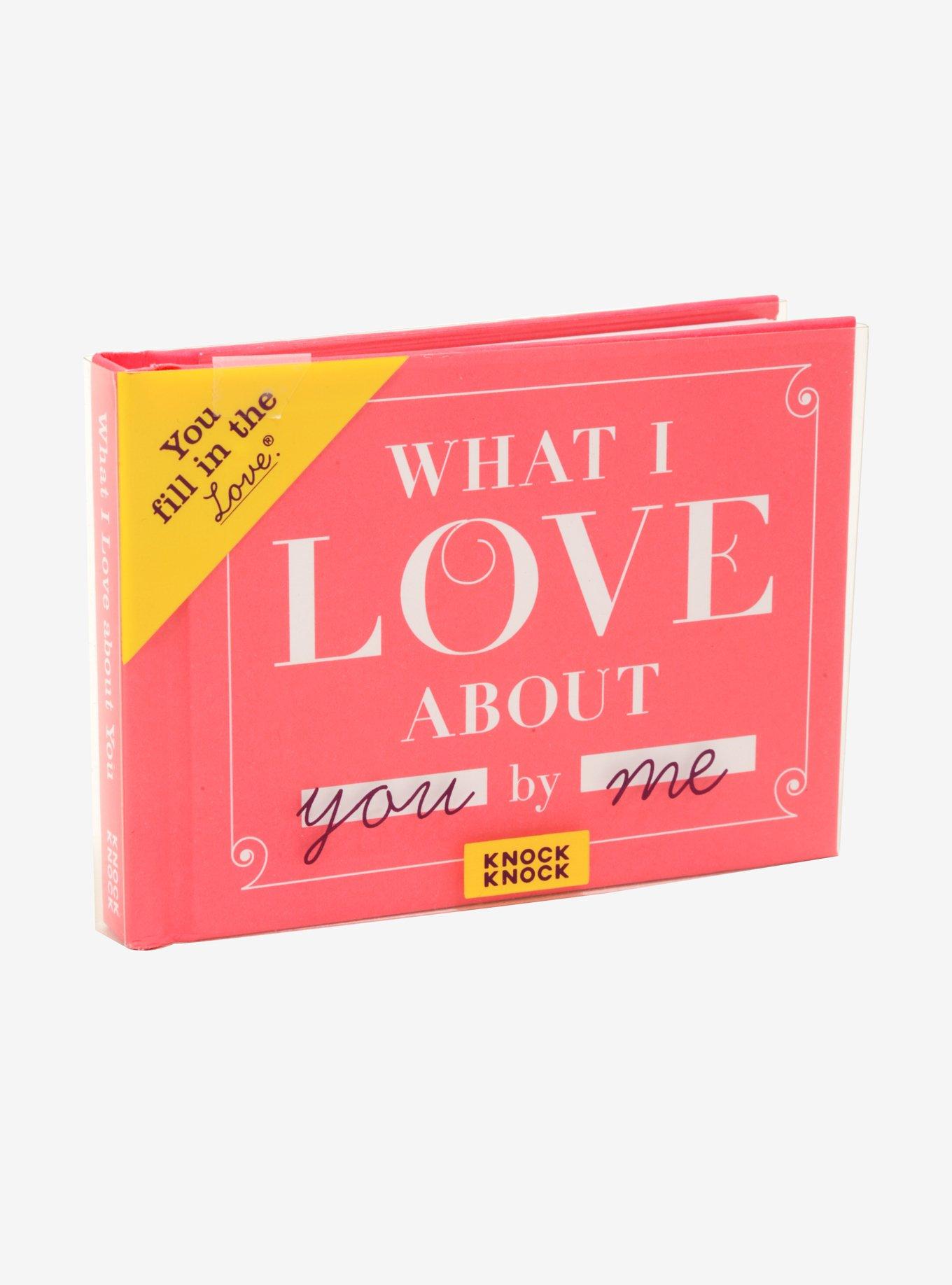 What I Love About You Fill In The Love Book, , hi-res