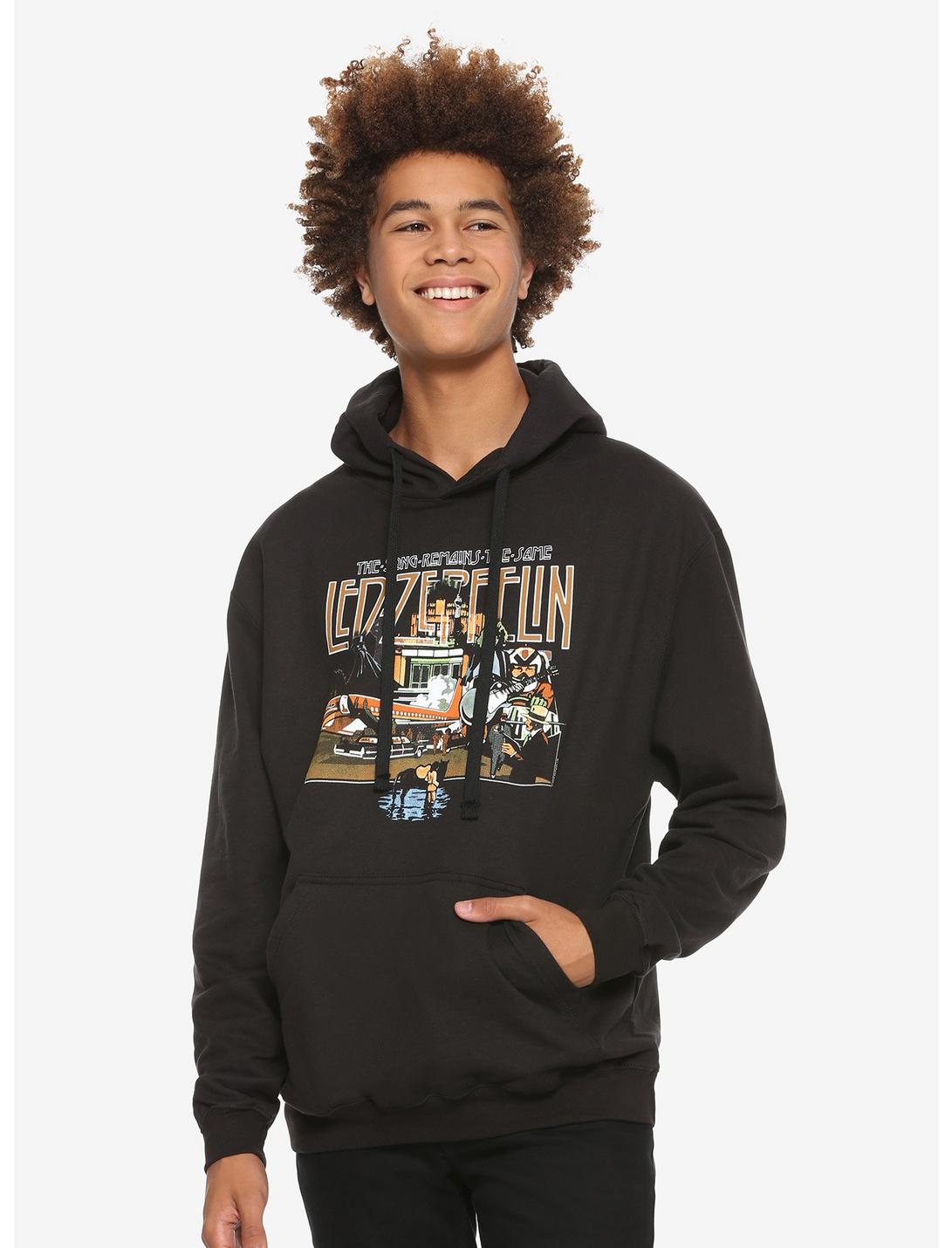 Led Zeppelin The Song Remains The Same Hoodie, BLACK, hi-res