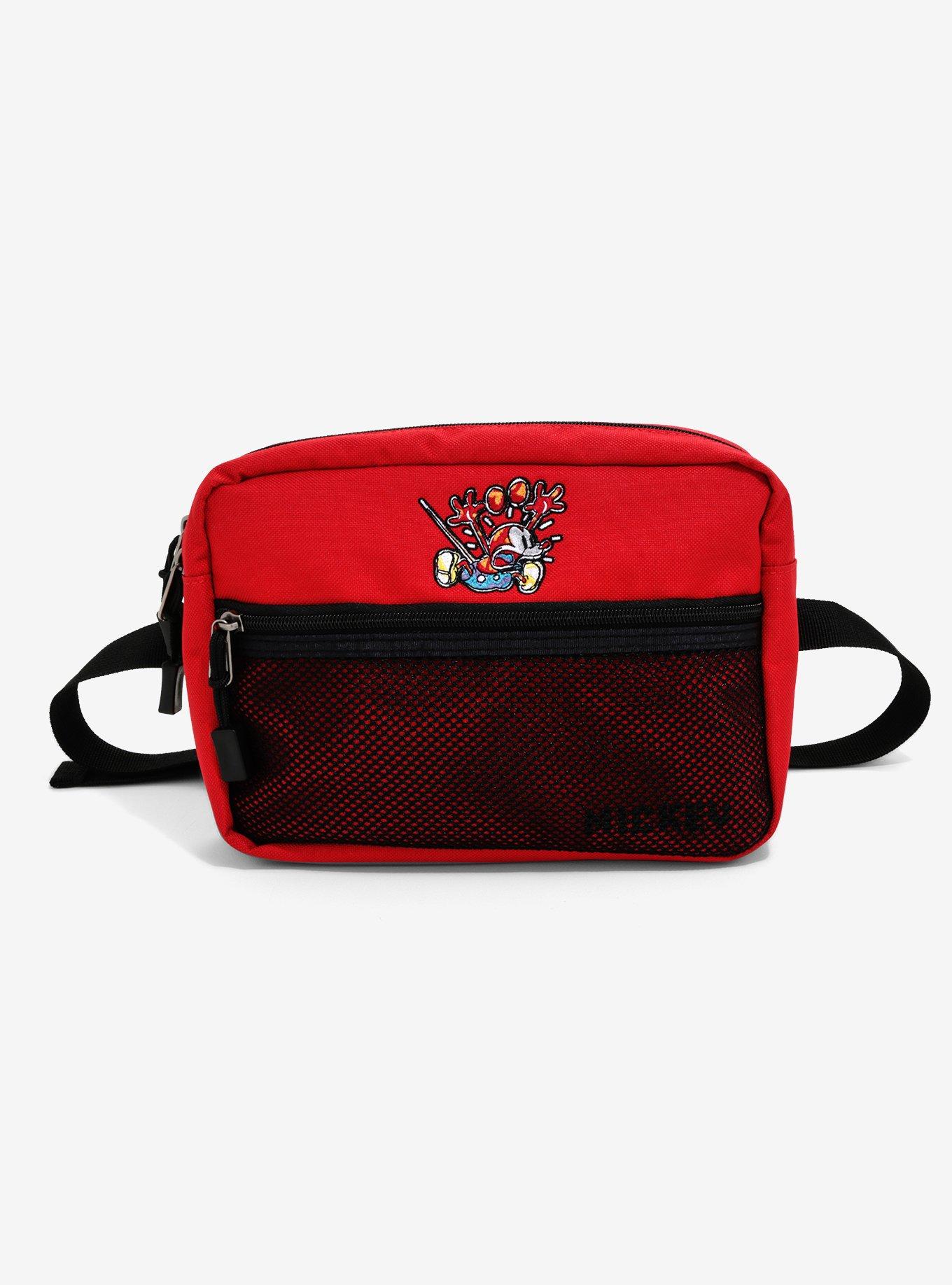 Loungefly Disney Mickey Mouse Psychedelic Fanny Pack - BoxLunch Exclusive, , hi-res