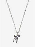 Disney Bambi Dainty Charm Necklace, , hi-res