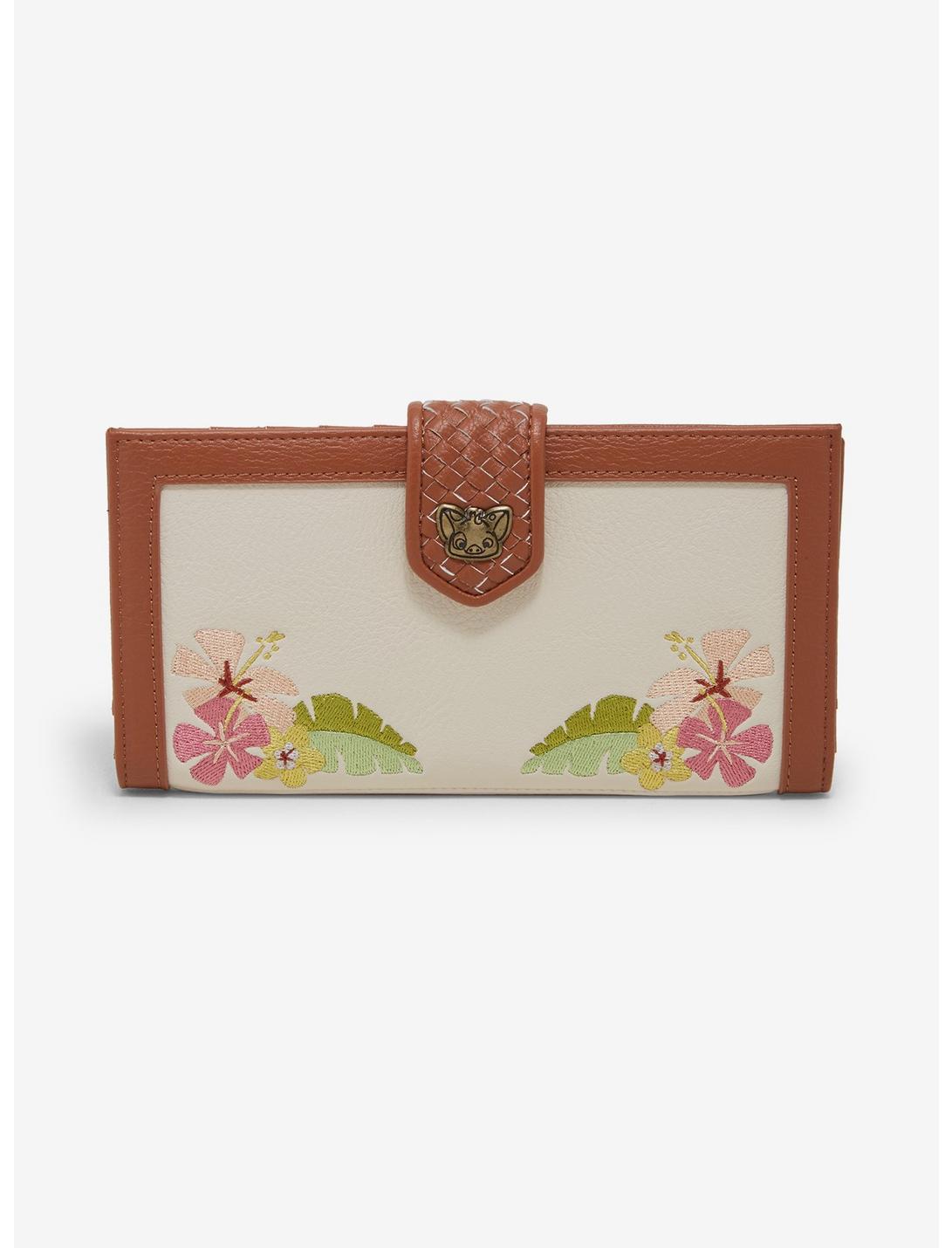 Loungefly Disney Moana Pua Floral Wallet - BoxLunch Exclusive, , hi-res