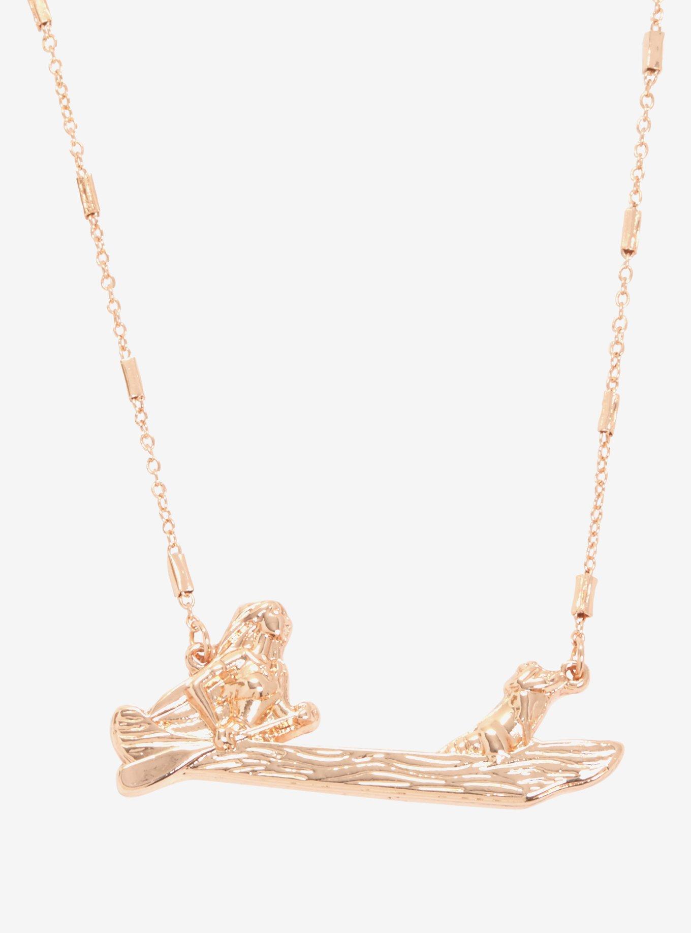 Disney Pocahontas Canoe Necklace, , hi-res