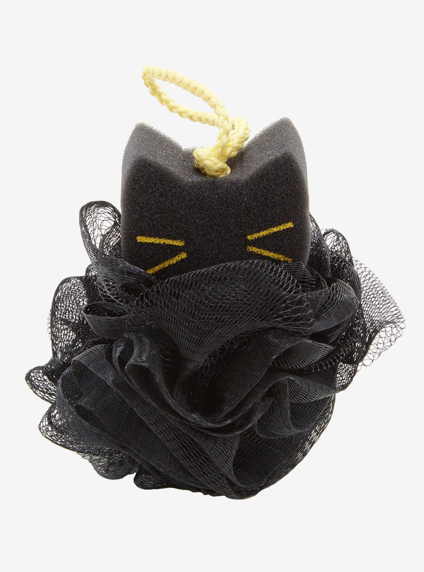 Black Cat Loofah, , hi-res