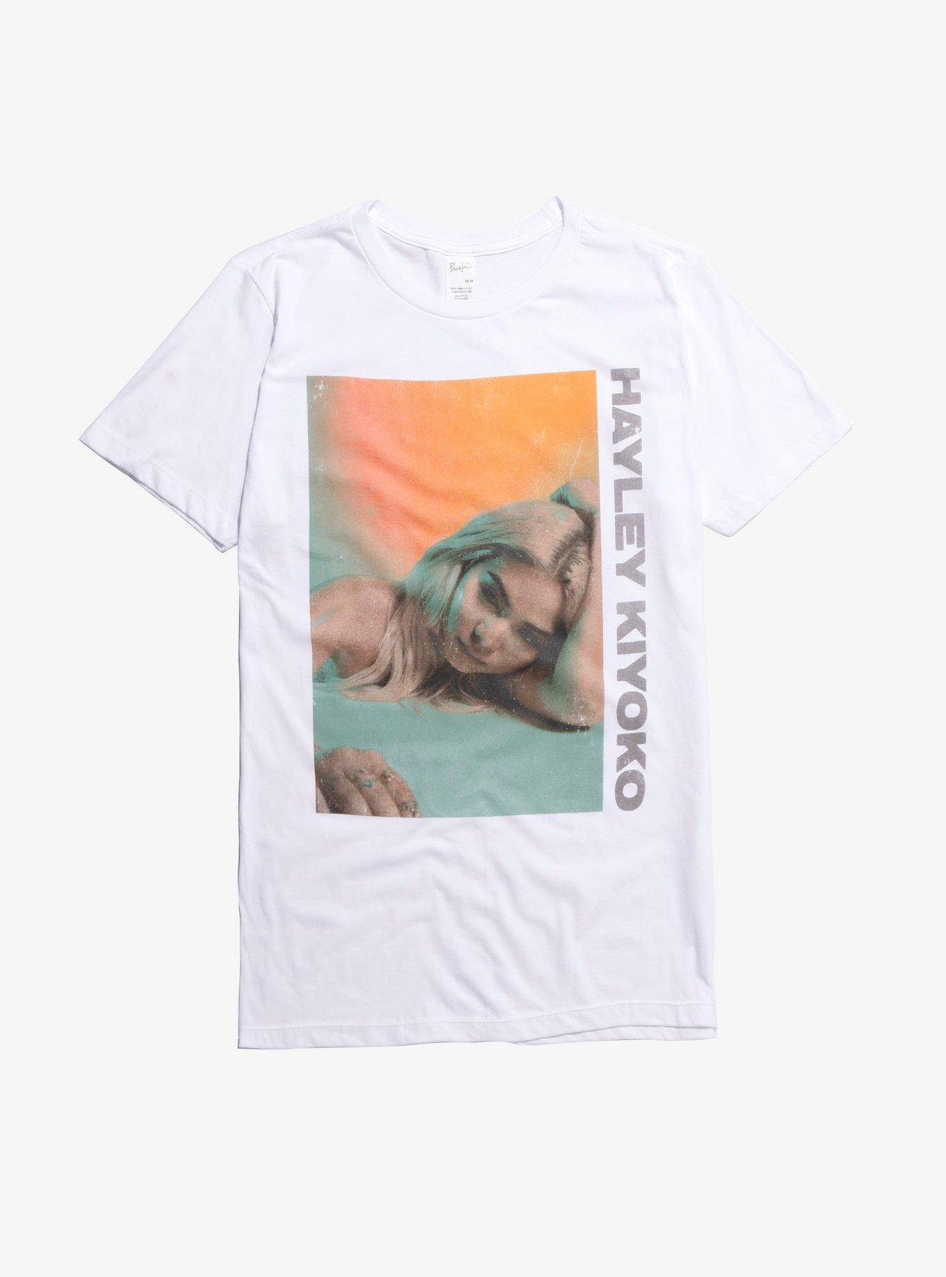 Hayley Kiyoko Photo Graphic Girls T-Shirt, WHITE, hi-res