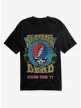 Grateful Dead Spring Tour 1977 T-Shirt, BLACK, hi-res