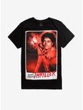 Michael Jackson Thriller Poster T-Shirt, BLACK, hi-res