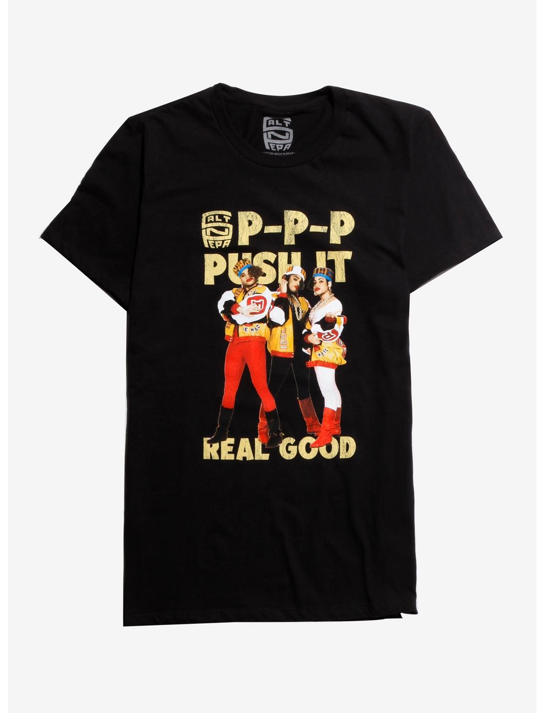 Salt-N-Pepa Push It Girls T-shirt, BLACK, hi-res