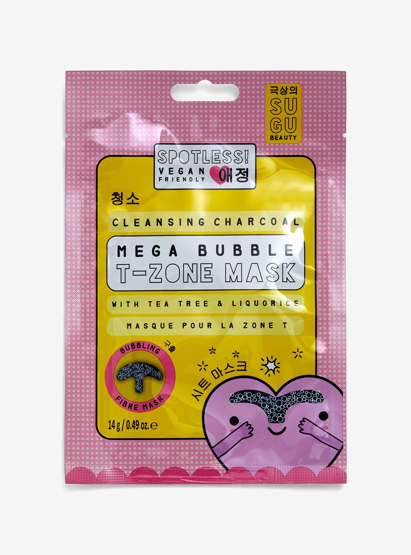 SUGU Beauty Charcoal Bubble T-Zone Mask, , hi-res