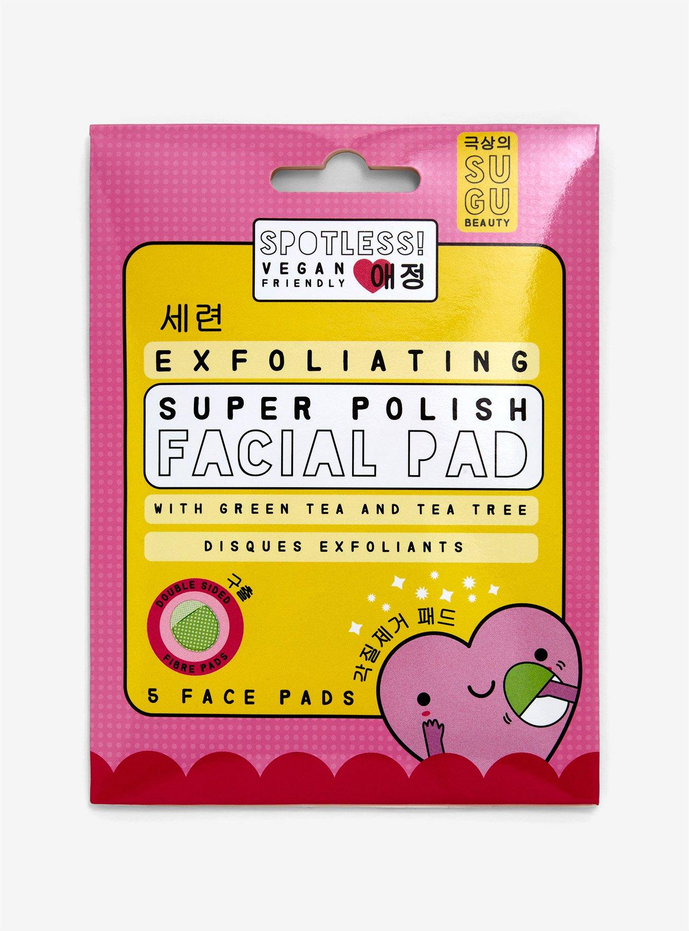 SUGU Beauty Polishing Facial Pads 5 Pack, , hi-res