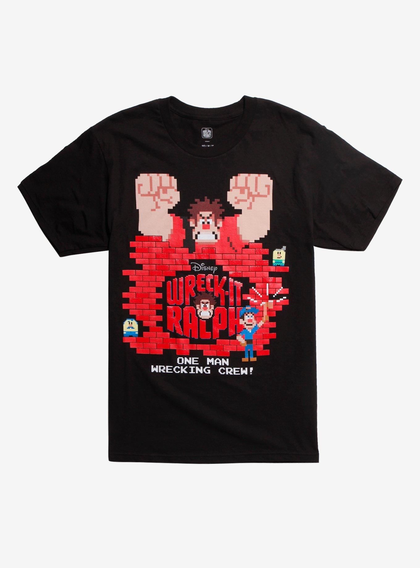 Disney Pixar Wreck-It Ralph One Man Wrecking Crew T-Shirt, , hi-res