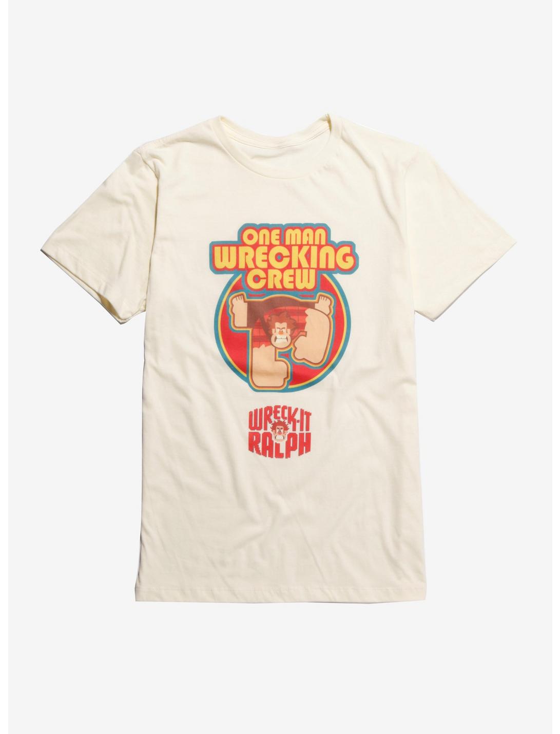 Disney Wreck-It Ralph One Man Wrecking Crew T-Shirt, BLACK, hi-res