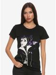 Disney Villains Maleficent Purple Foil Girls T-Shirt, MULTI, hi-res