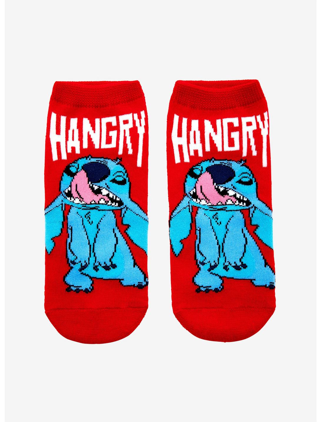 Disney Lilo & Stitch Hangry No-Show Socks, , hi-res
