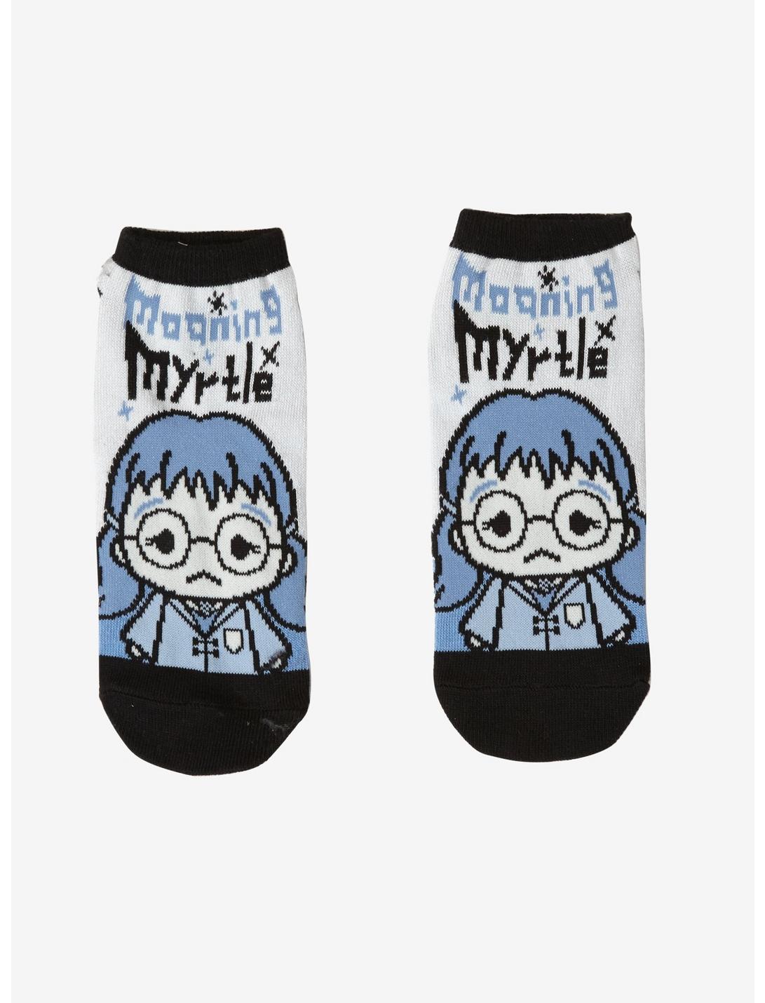 Harry Potter Chibi Moaning Myrtle Single No-Show Socks, , hi-res