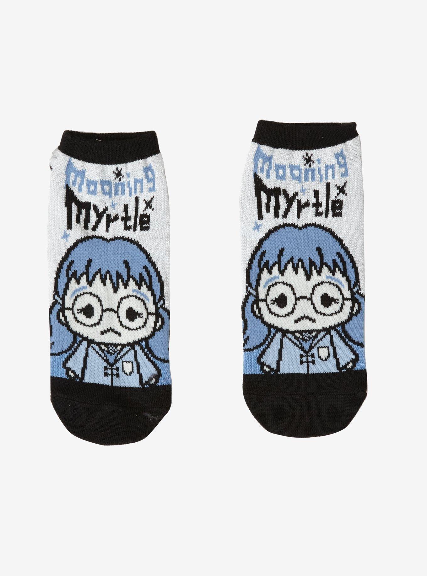 Harry Potter Chibi Moaning Myrtle Single No-Show Socks, , hi-res
