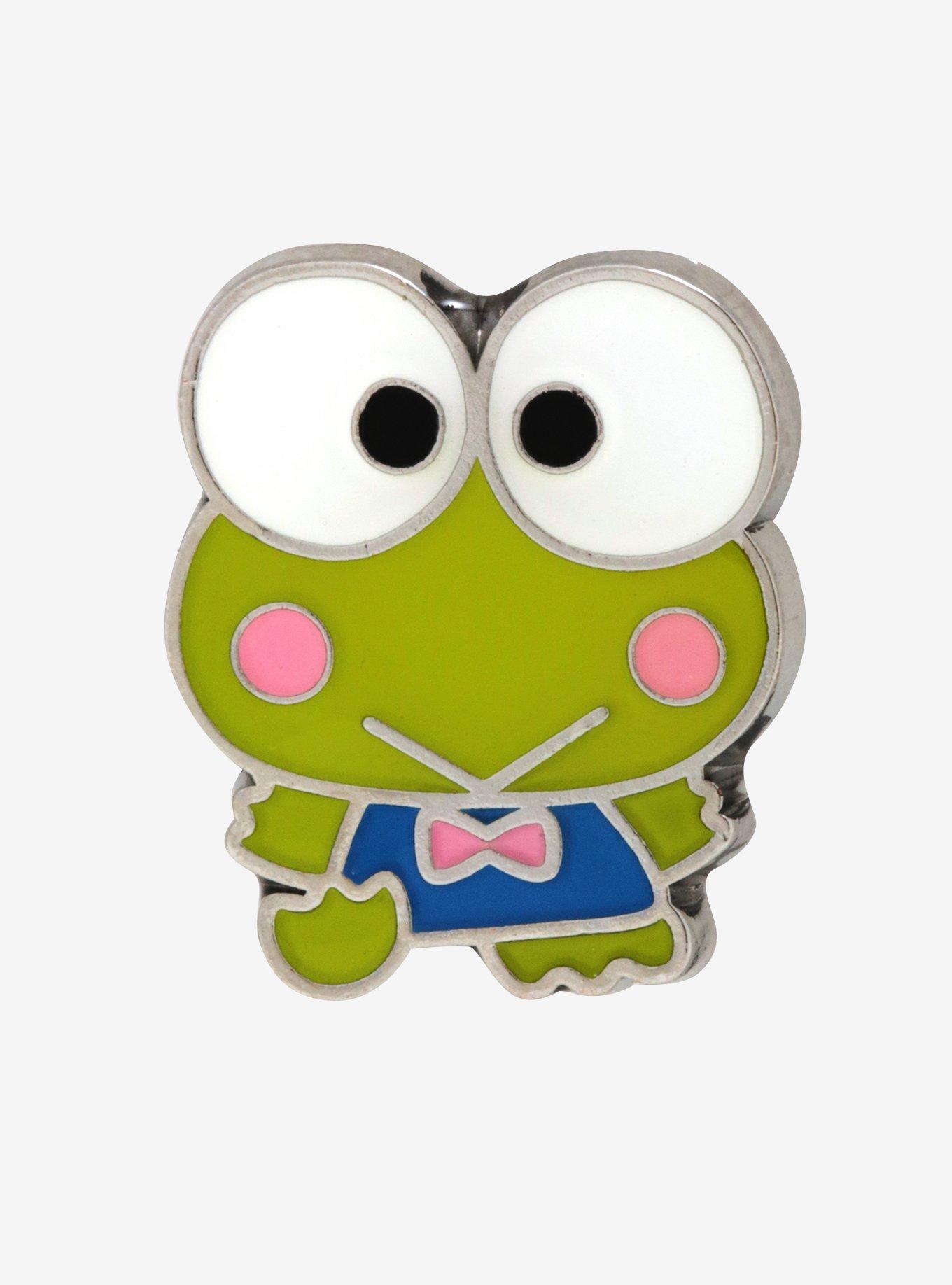Hello Sanrio Keroppi Enamel Pin - BoxLunch Exclusive, , hi-res