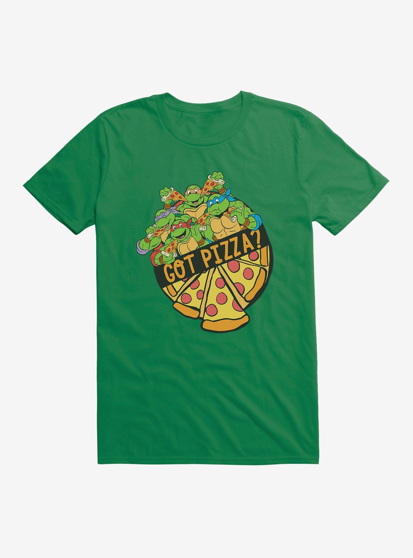 Teenage Mutant Ninja Turtles Got Pizza Group T-Shirt, KELLY GREEN, hi-res