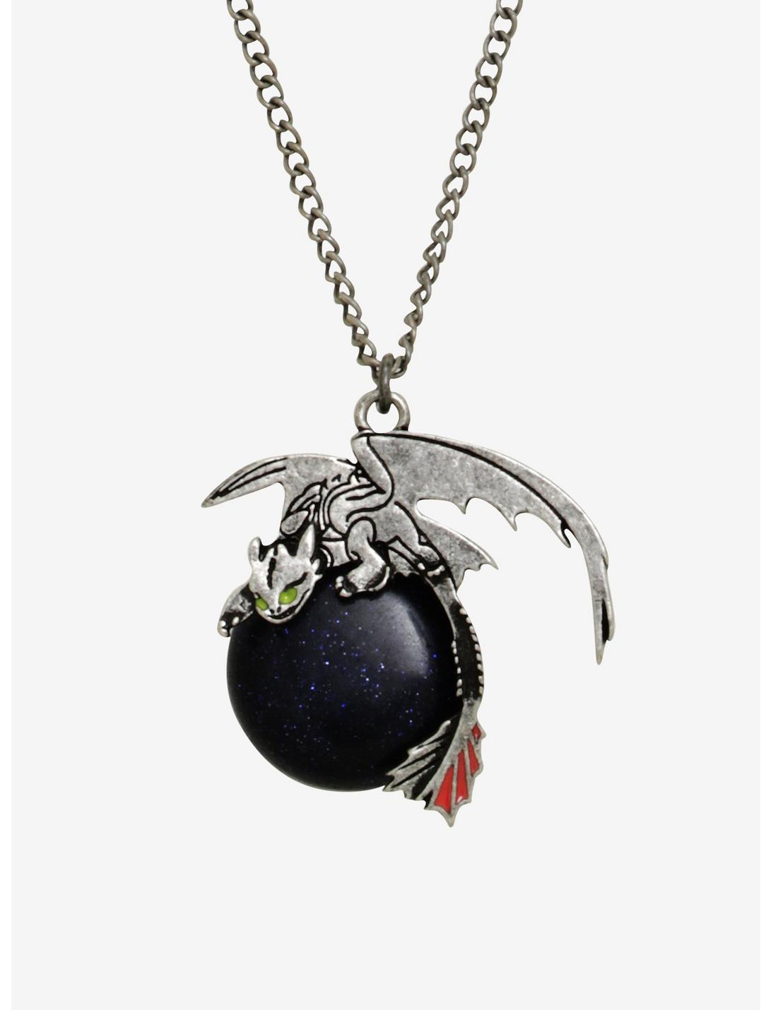 How To Train Your Dragon: The Hidden World Toothless Necklace, , hi-res