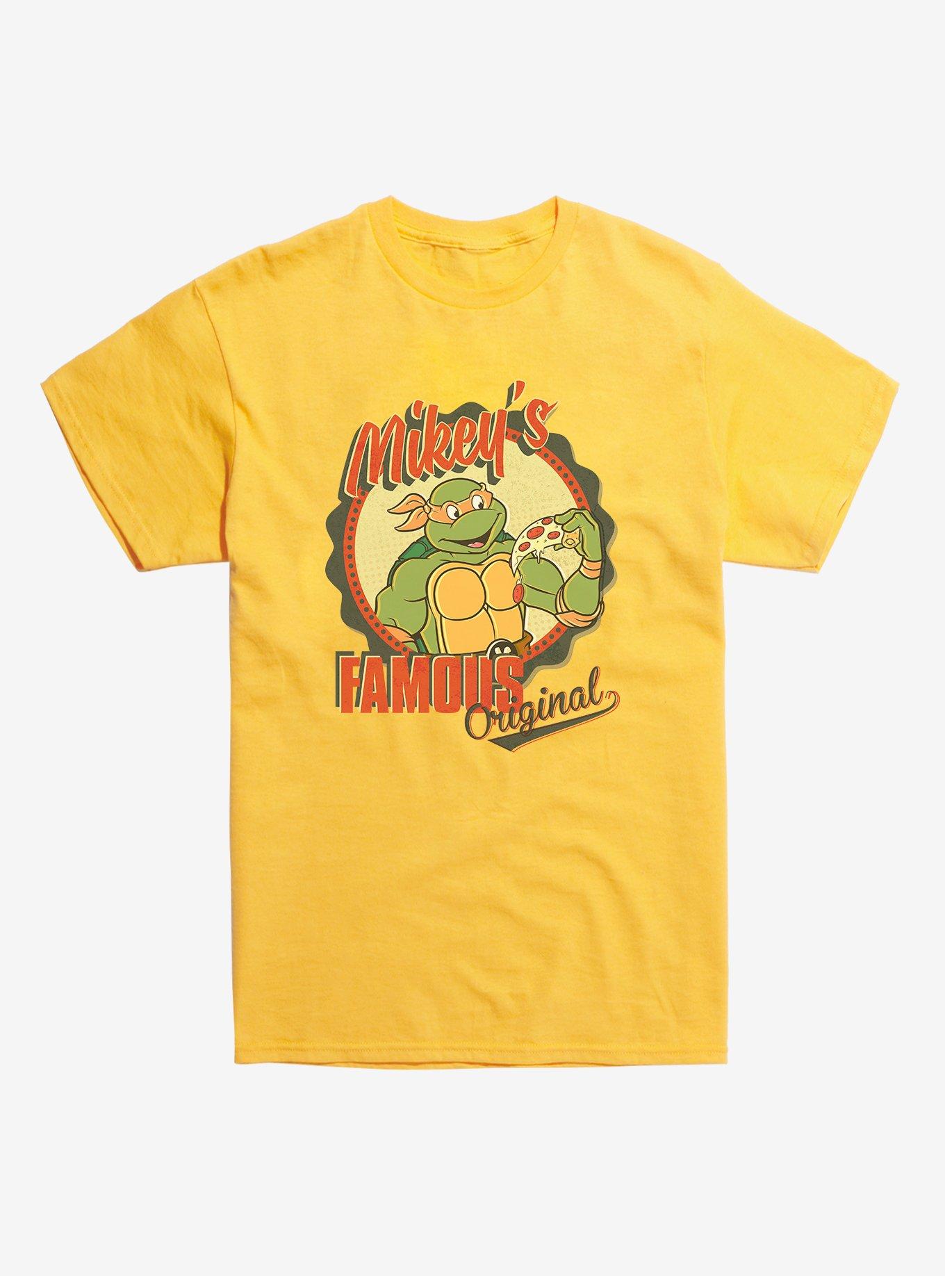 Teenage Mutant Ninja Turtles Mikey's Famous Original Pizza T-Shirt, SPRING YELLOW, hi-res