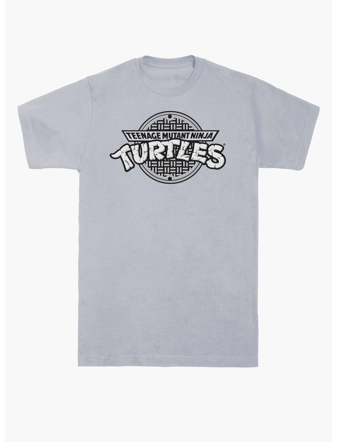 Teenage Mutant Ninja Turtles Logo T-Shirt, SILVER, hi-res