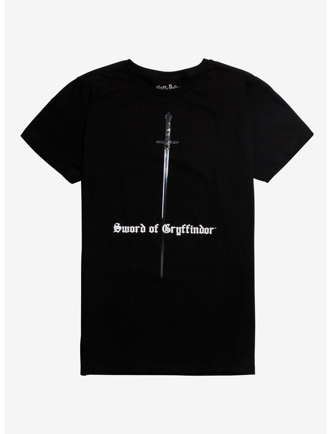 Harry Potter Sword Of Gryffindor T-shirt, BLACK, hi-res