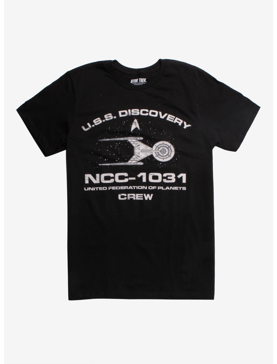 Star Trek: Discovery U.S.S. Discovery Crew T-Shirt, BLACK, hi-res