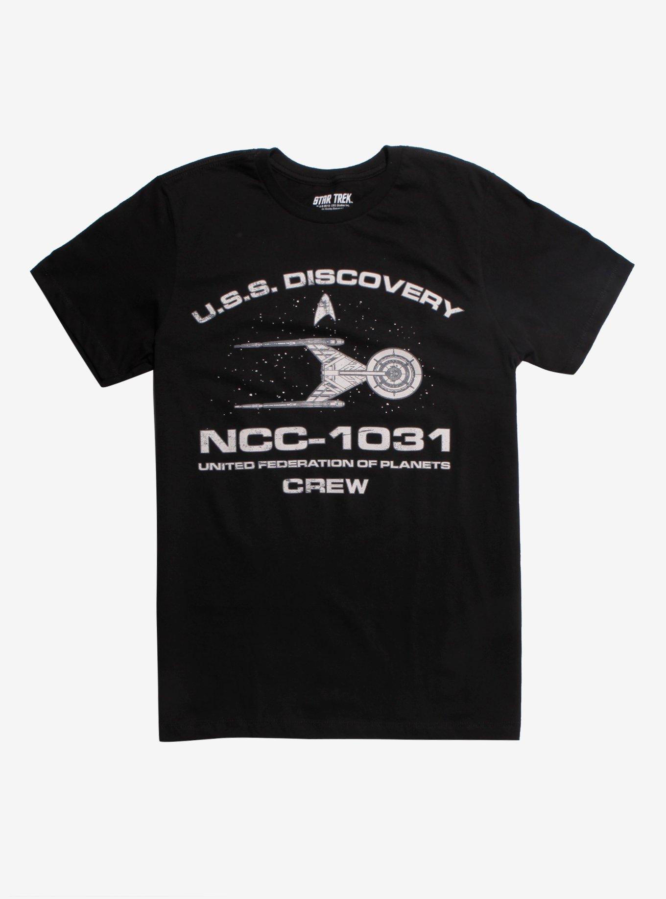 Star Trek: Discovery U.S.S. Discovery Crew T-Shirt, BLACK, hi-res