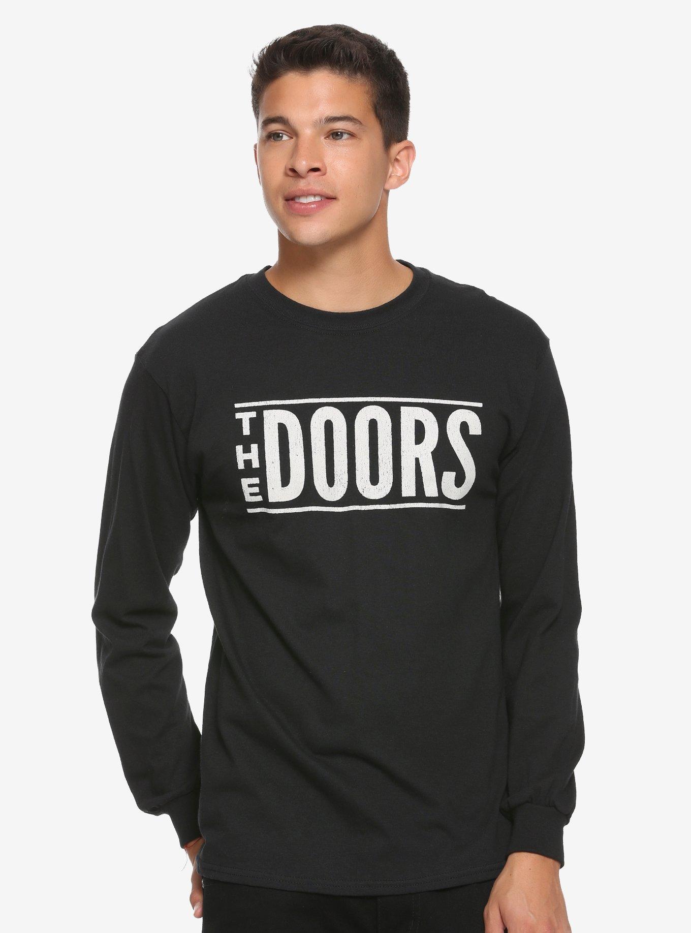 The Doors Hollywood Bowl 1968 Long-Sleeve T-Shirt, BLACK, hi-res
