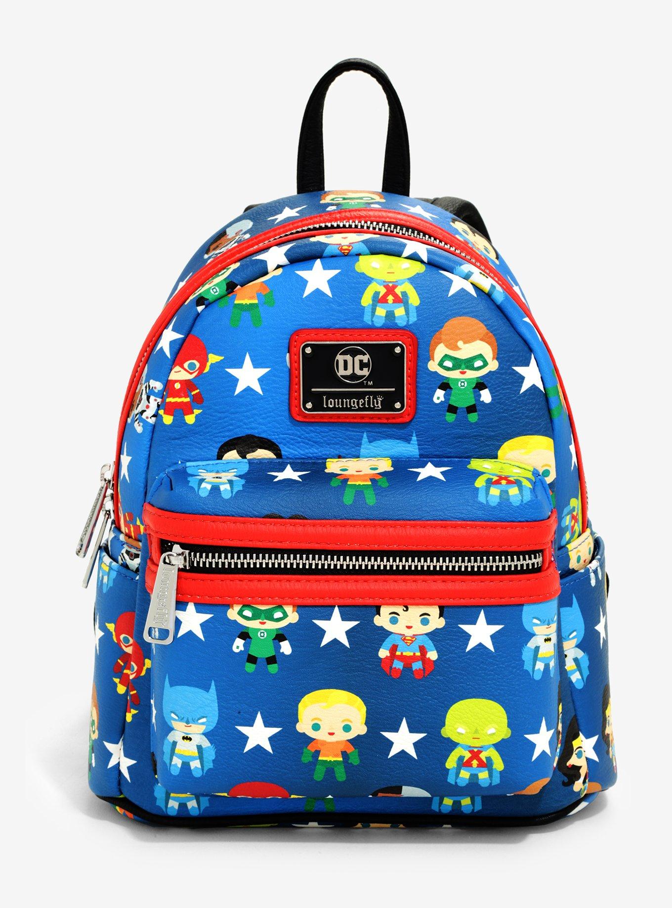 Loungefly DC Comics Justice League Chibi Mini Backpack, , hi-res