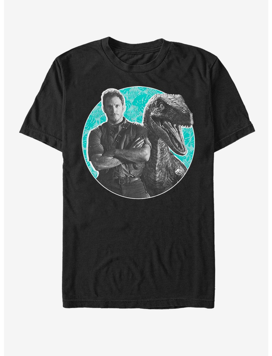Jurassic Park Raptor Relations T-Shirt, BLACK, hi-res
