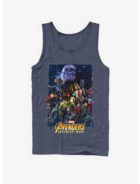 Marvel Avengers: Infinity War Character Collage Tank, , hi-res