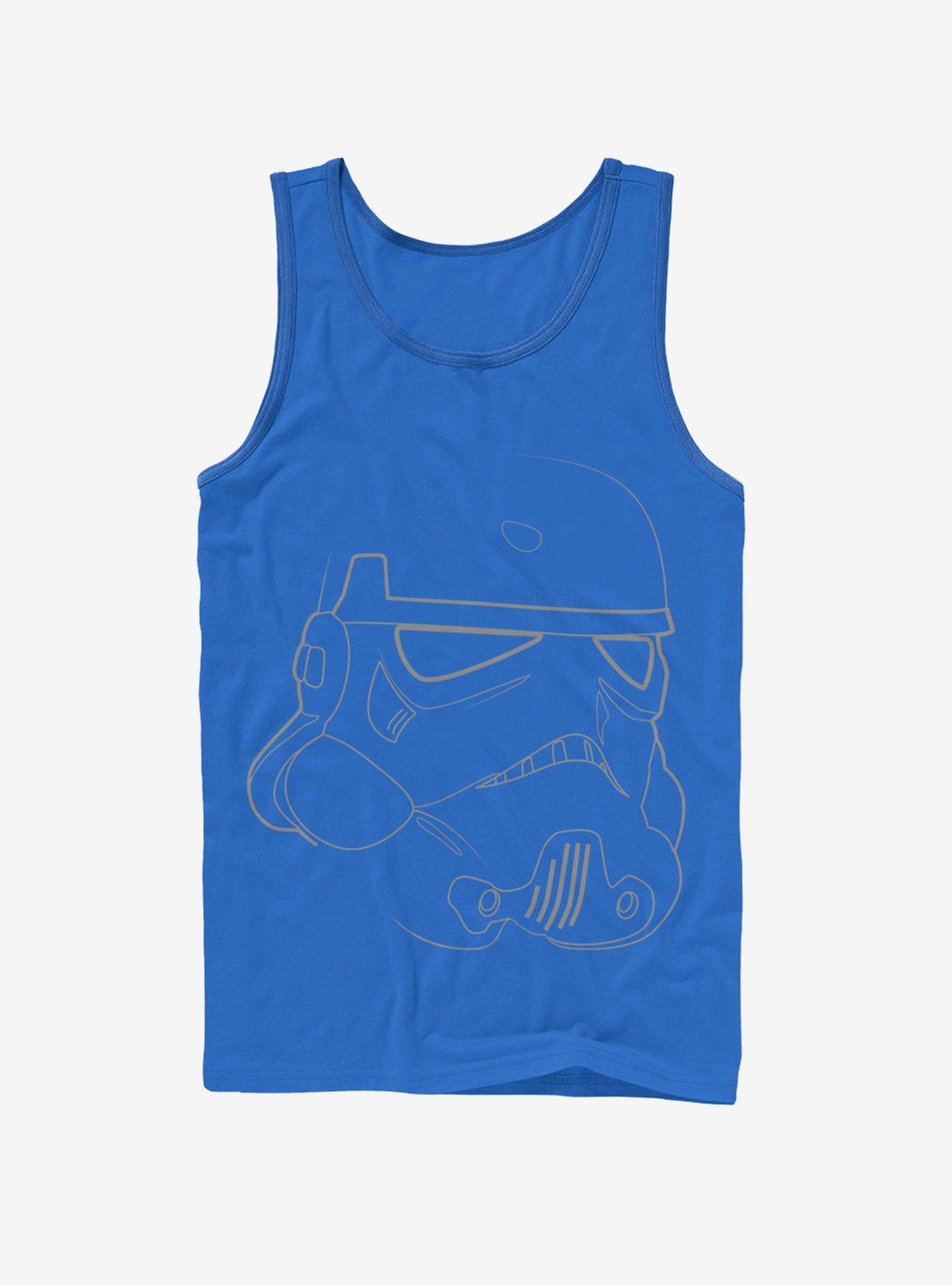 Star Wars Stormtrooper Outline Tank