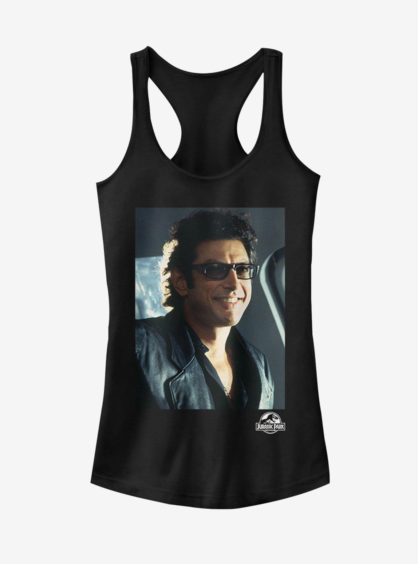 Jurassic Park Deceptive Smile Girls Tank, BLACK, hi-res